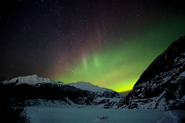 Glacier Aurora 8 by Caleb Nagel
