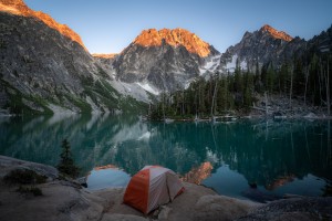 Colchuck Lake Sunset