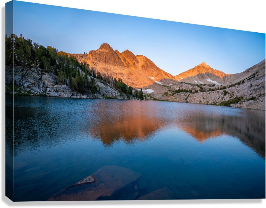 White Clouds Canvas Print