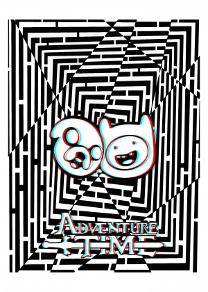3D Maze Gaze *Adventure Time*