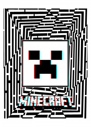 3D Maze Gaze *Minecraft* by SucculentBurger