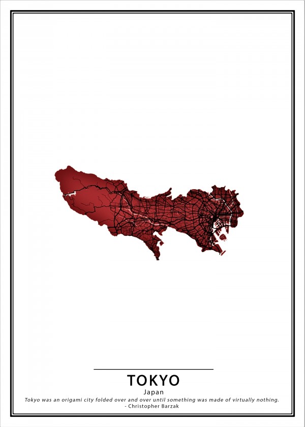 Crimson Cities *Tokyo* by SucculentBurger