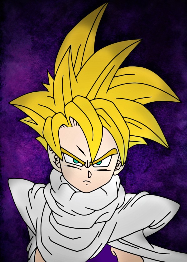 Dragon Ball *Gohan* by SucculentBurger