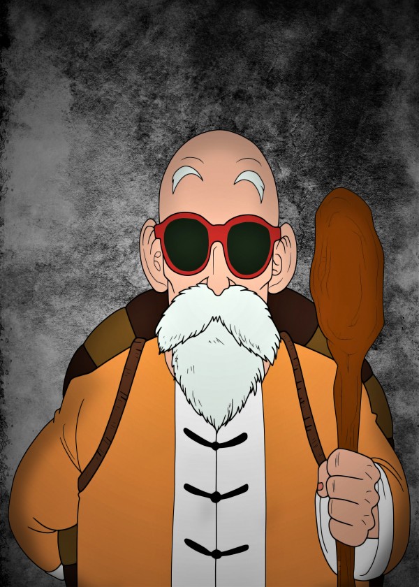 Dragon Ball *Master Roshi* by SucculentBurger