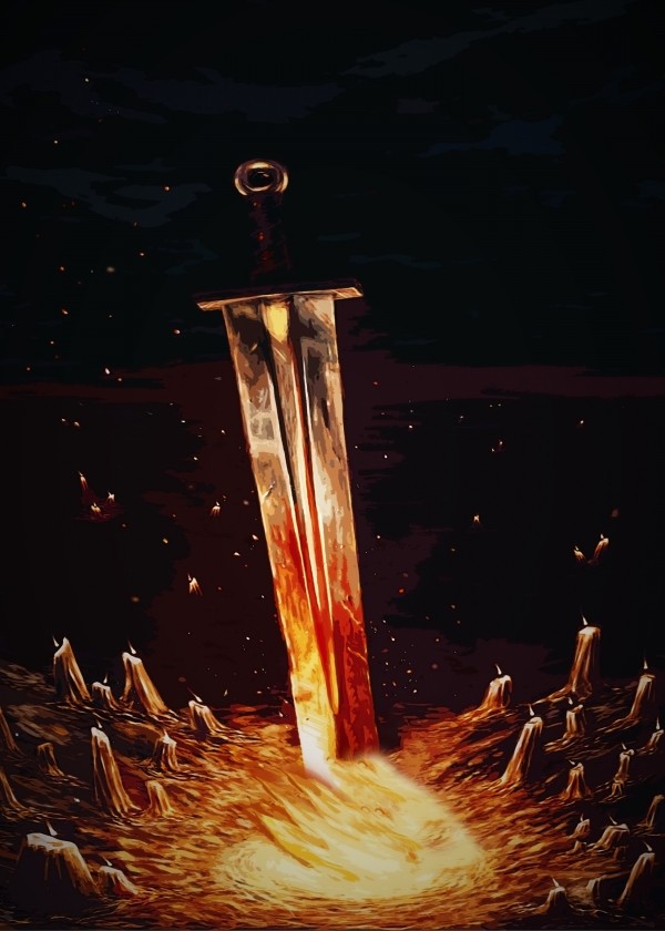 Dark Souls *The Tomb of Giants* by SucculentBurger