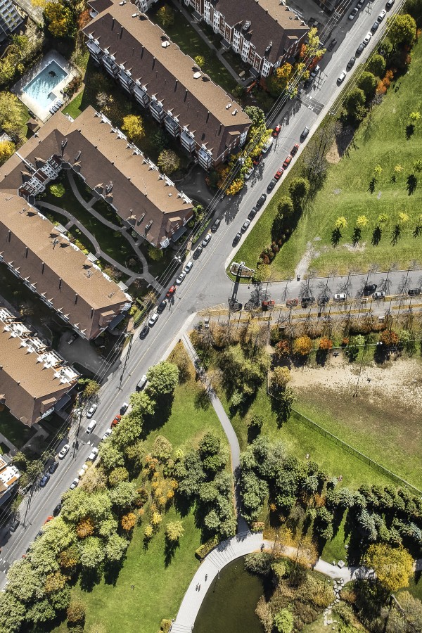 Quartier vert Print