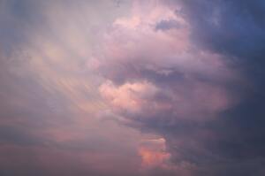 clouds can be puffy