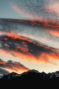 clouds are colourful