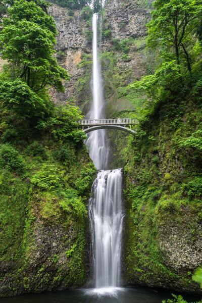 waterfalls are beyond understanding by Reg Bender