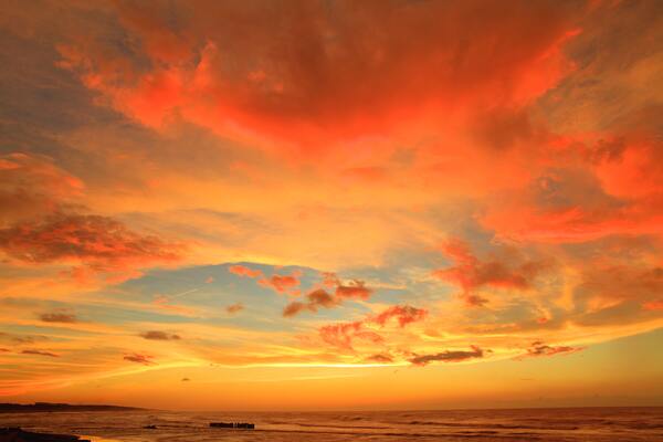 clouds make us smile Print