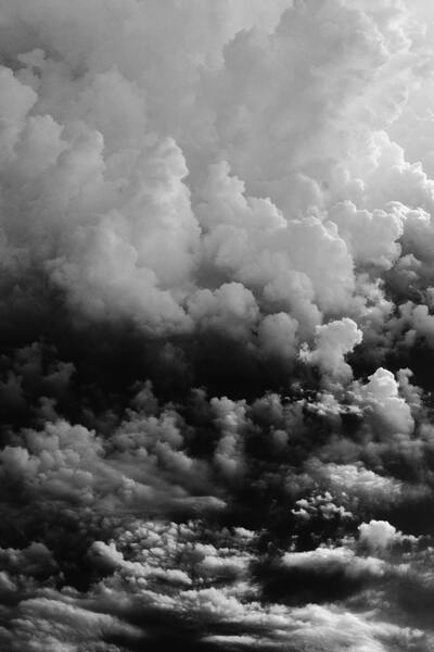 clouds remain friends Print