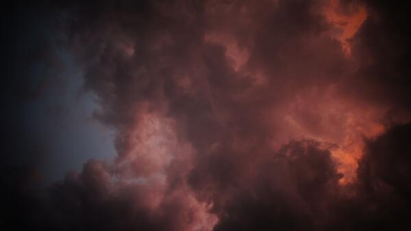 clouds inspire thought Print