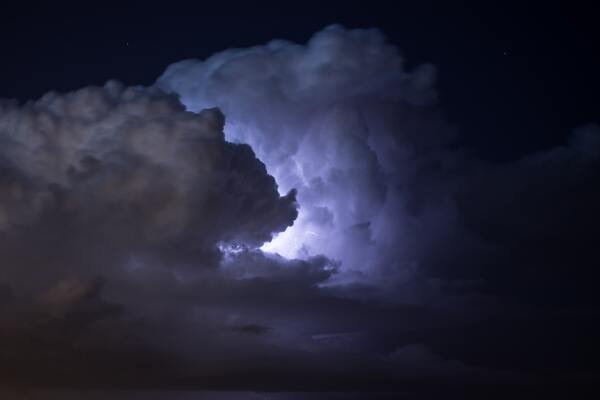 clouds make me aware Print