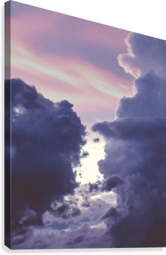 clouds dont lie Canvas Print