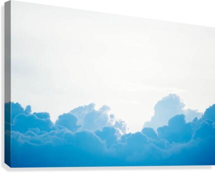 clouds can be blue Canvas Print