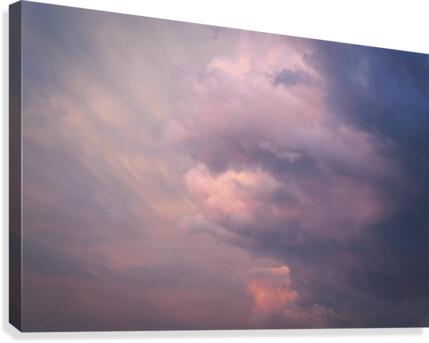 clouds can be puffy Canvas Print