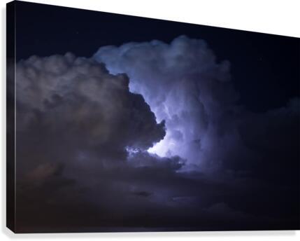 clouds make me aware Canvas Print