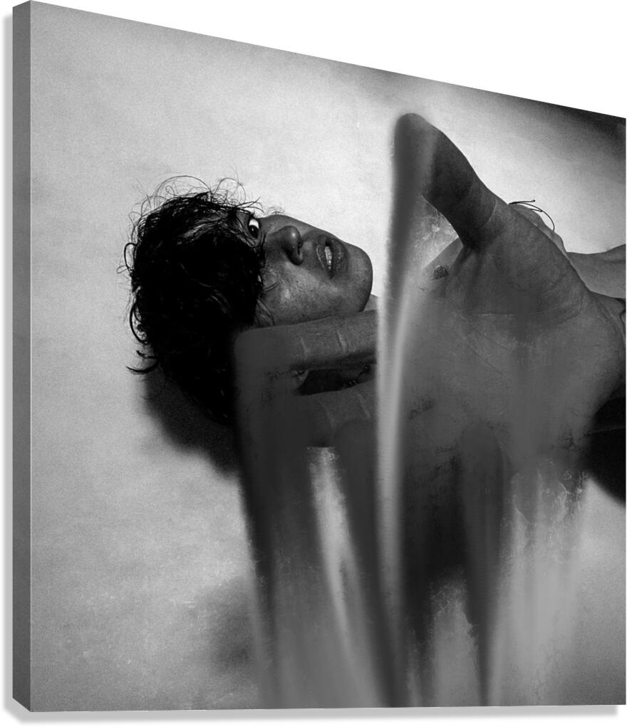 Dissolving Touch Canvas Print