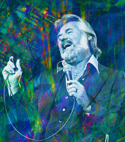 Kenny Rogers Print