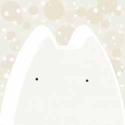 Bubble Cat Looking At You