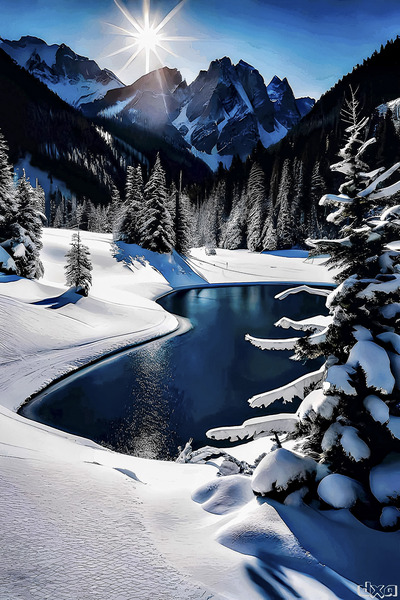 Dead Winter Print
