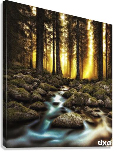 Blinding Lights   Canvas Print