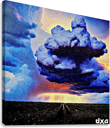 Thunder Canvas Print