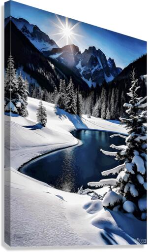 Dead Winter Canvas Print