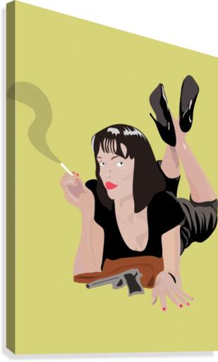 Pulp Fiction Canvas Print