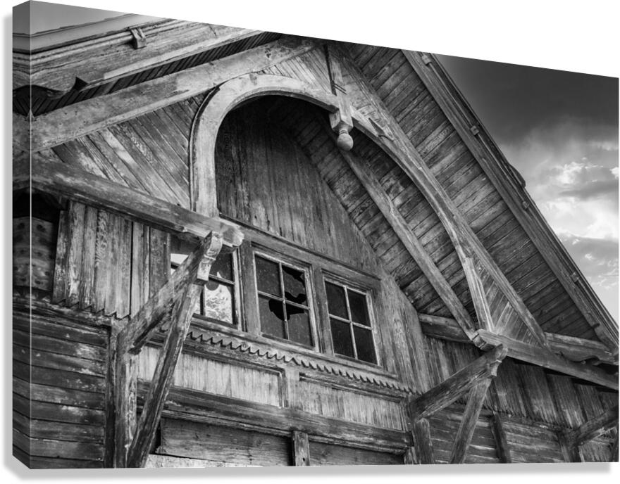 Old Train Station Canvas Print