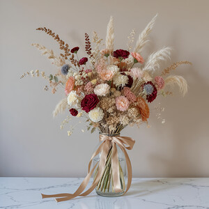 dry flowers bouquet 