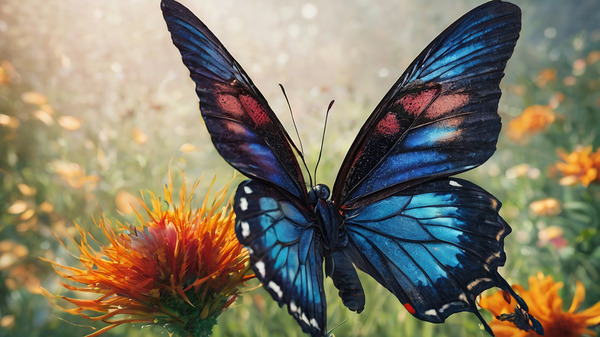  Macro butterfly Print