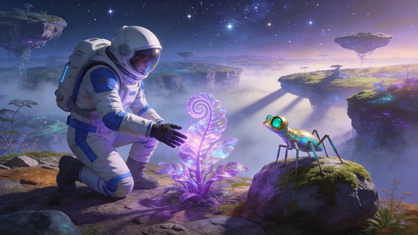 Cosmic Exploration Print