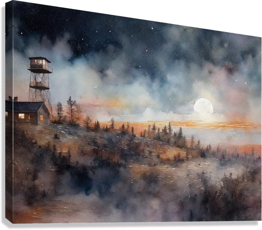 A  sun Canvas Print