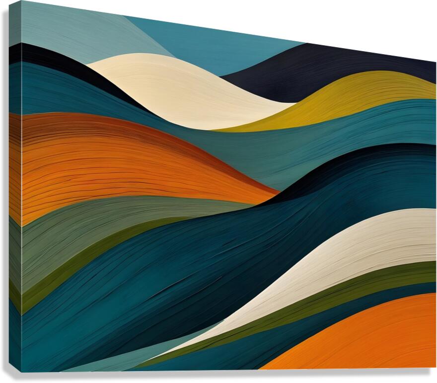 landscape abstract Canvas Print