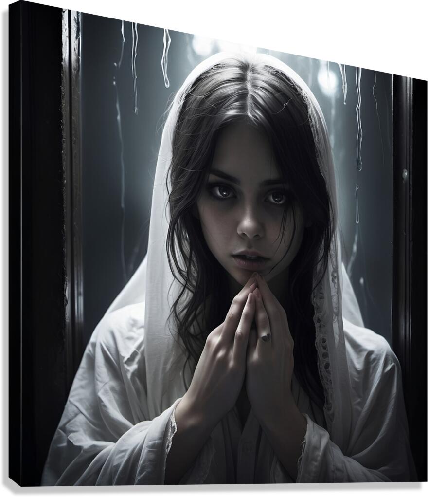  my reflection  Canvas Print