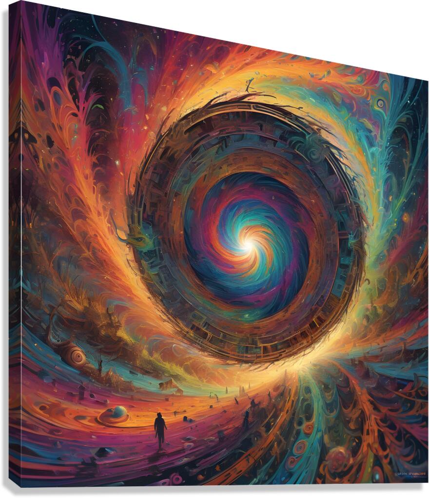 vortex Canvas Print