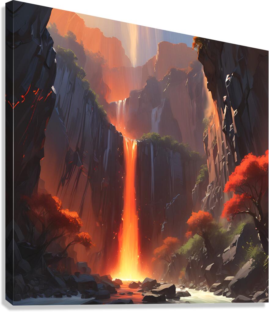 breathtaking Canvas Print