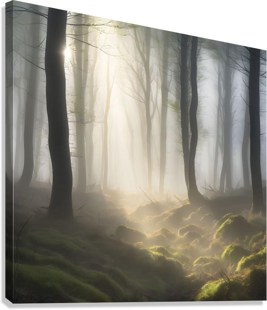 Aforest Canvas Print