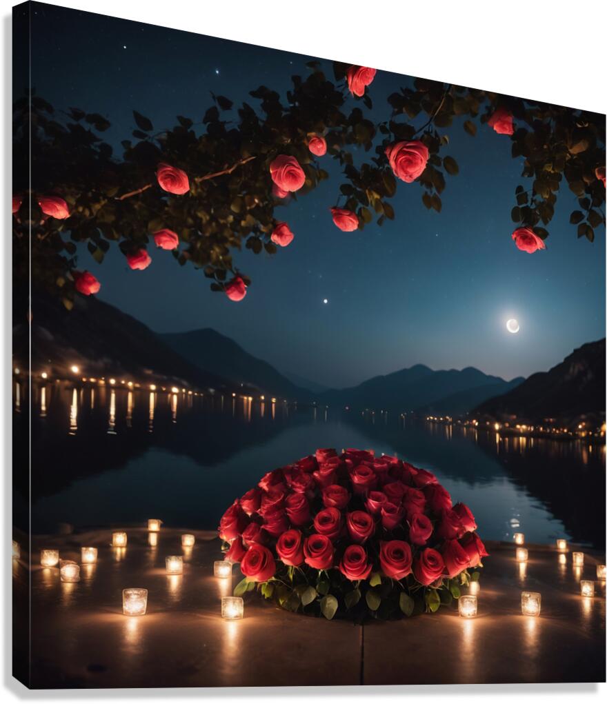  a night full  Canvas Print