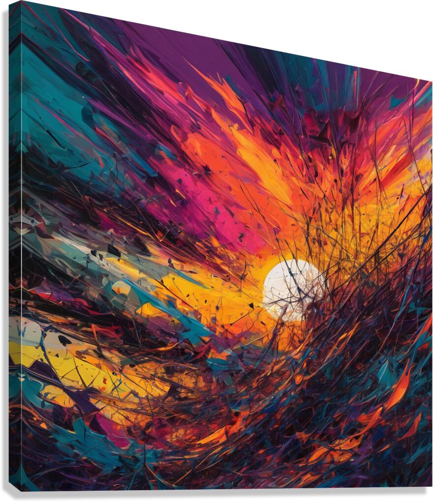  Chaos Esher sty  Canvas Print