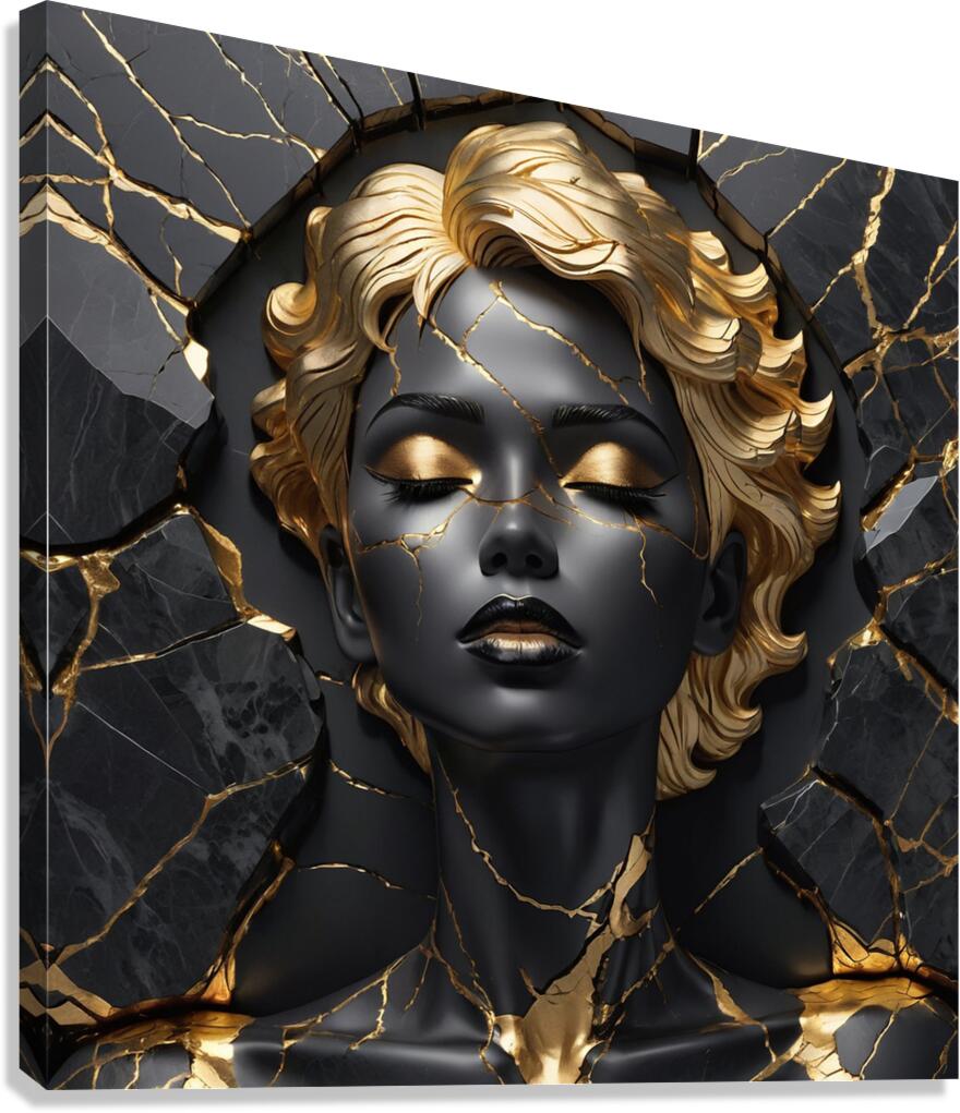  Woman Body mad  Canvas Print