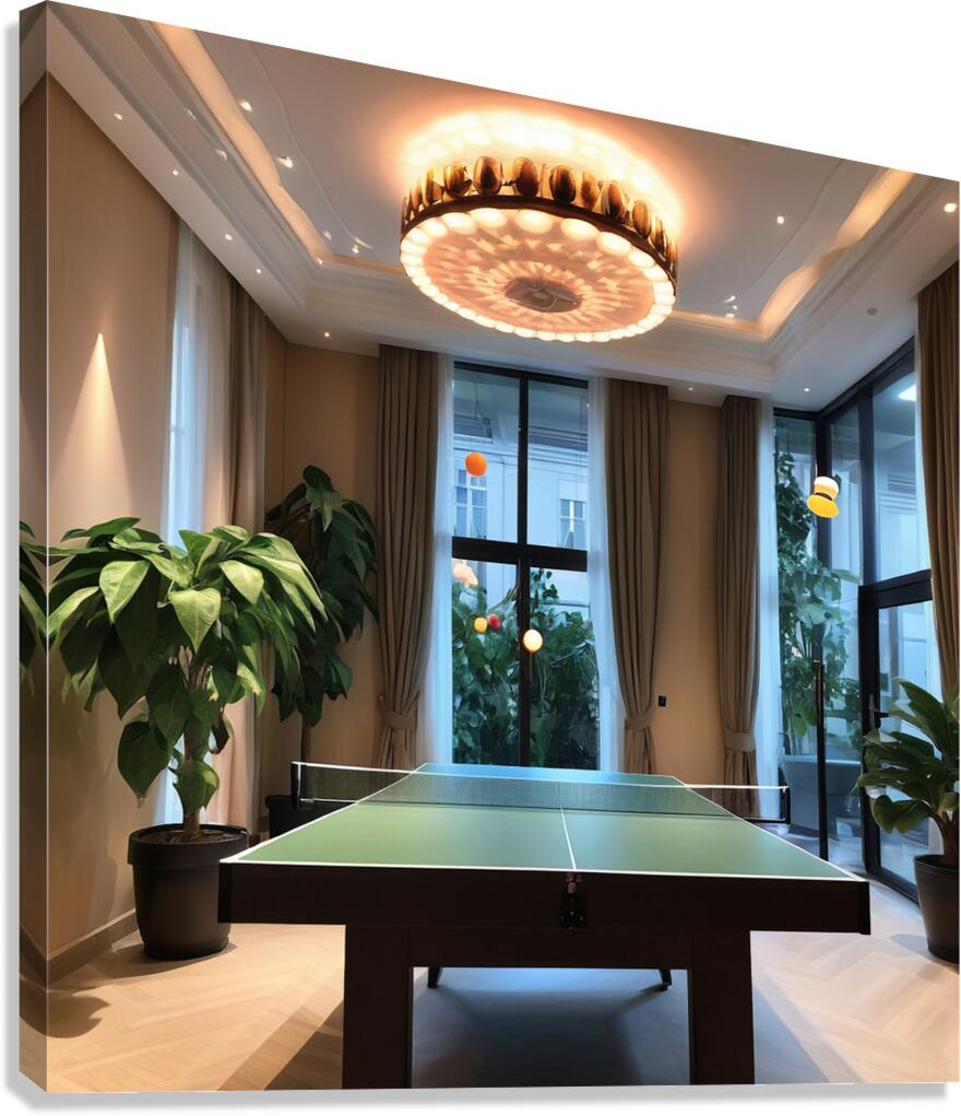  table tennis bu  Canvas Print