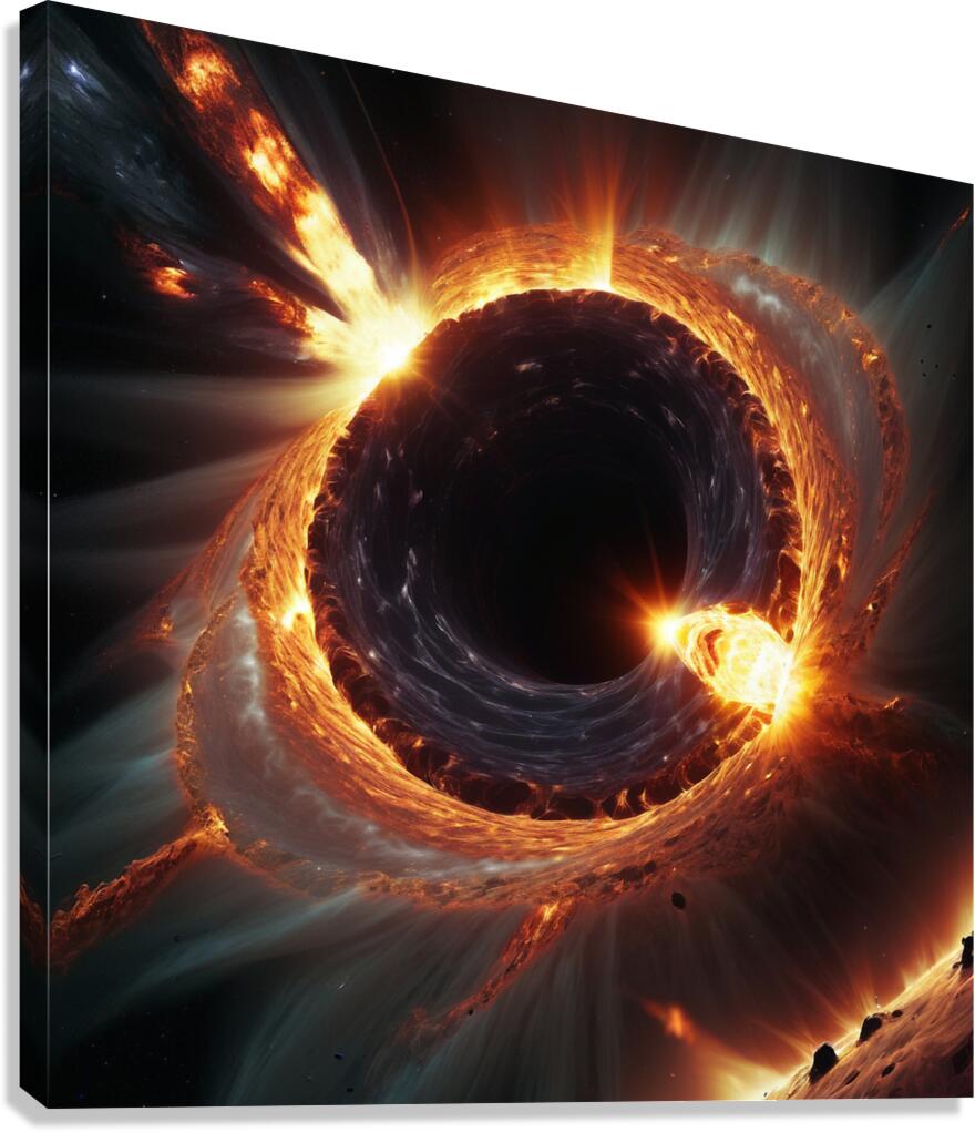  Solar explosion  Canvas Print