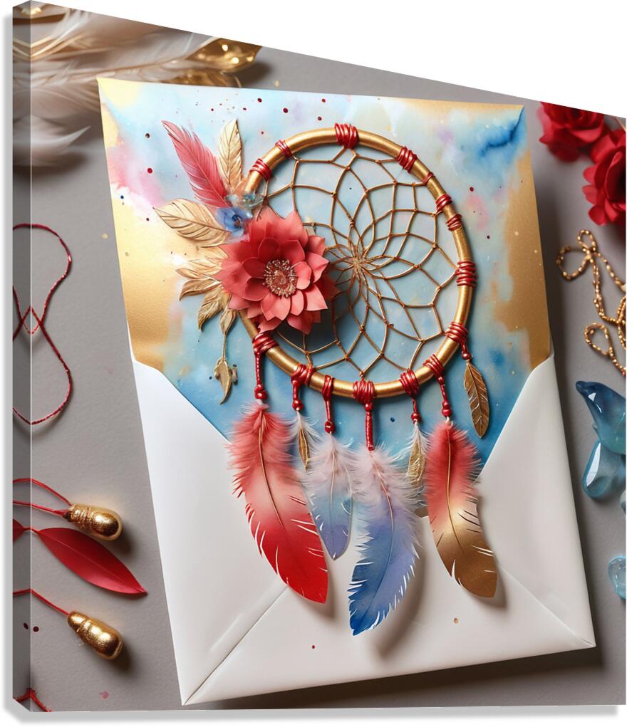  paper envelope  Canvas Print
