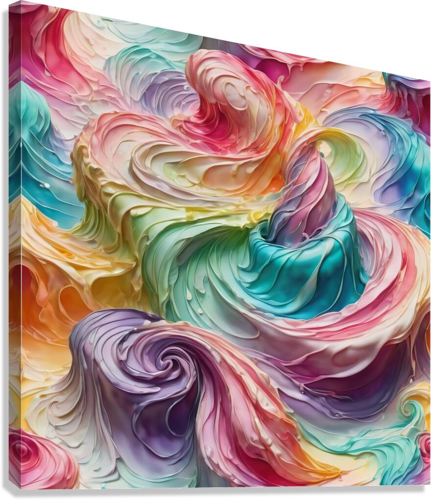 Ethereal Birth Canvas Print