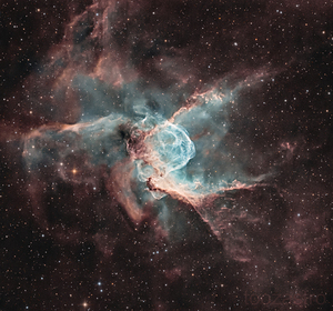 Thors Helmet Nebula