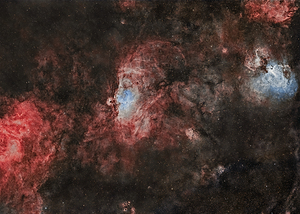Eagle & Swan Nebulae