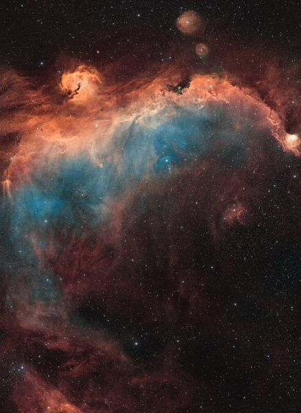 Seagull Nebula by Toozastro