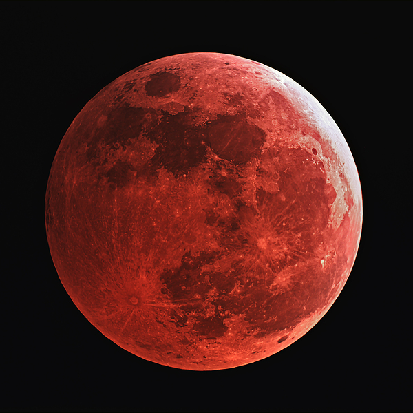 Blood Moon Print